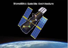 Monolithic satellite - traditional