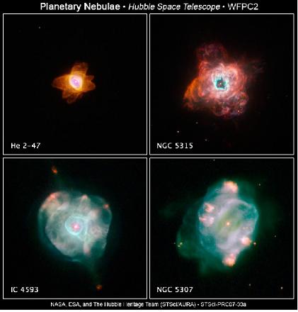 Planetary nebulae