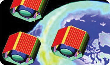 Concept illustration of microsatellites from Rafael development