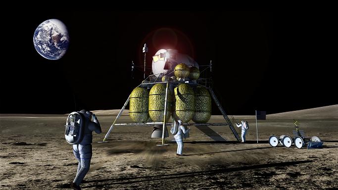 The next moon landing. Illustration: NASA