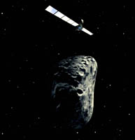 The Rosetta spacecraft