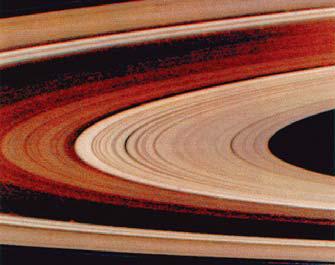 The rings of Saturn. Maxwell calculated their special nature 100 years before Nass