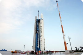 South Korean missile test before launch. Photo: Korea Institute of Aeronautics and Space