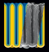 Illustration of how the nano-batteries work. Photo: University of Maryland