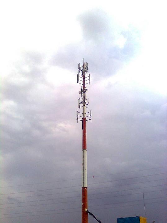 Microwave transmission antenna. Photo: Noam David, Tel Aviv University