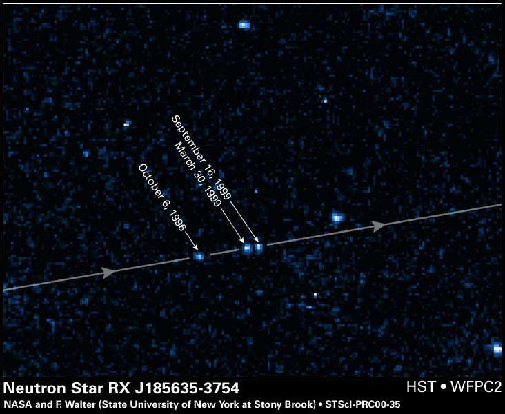  הכוכב הנודד RXJ185635-3754