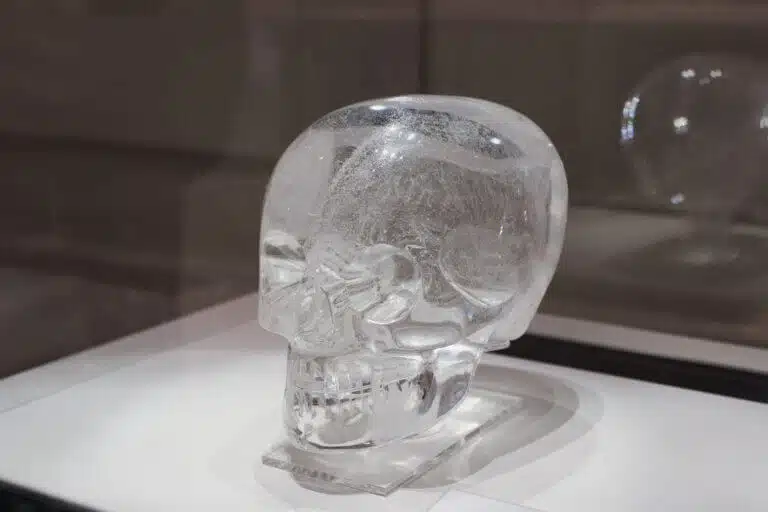 A crystal skull from Mexico in the British Museum. Photo: shutterstock