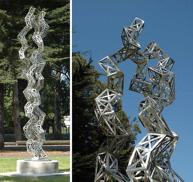 פסל: חשיפת מבנה הקולגן של ז'אן בוס-אנדראה. מתוך ויקיפדיה