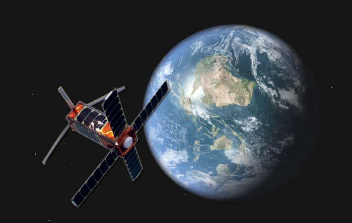 A model of the satellite InKlajn1