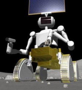 רובוט שיפעל בבסיס הירח. איור: JAXA