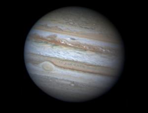 The planet Jupiter in June 2009. Photo by Antony Wesley