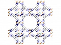 An organometallic molecule designed to capture carbon dioxide. Image: University of Berkeley