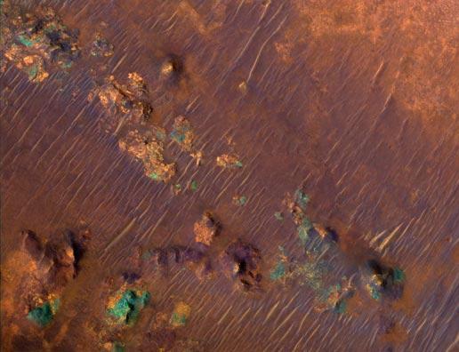 סלעים פחמניים באיזור נילי במאדים, המכילים ככל הנראה עדות לקיום חיים בתקופה המוקדמת של מאדים