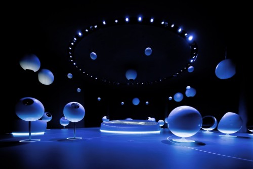 מתוך התערוכה "יקום של חלקיקים" שנפתחה ב-CERN ב-1 ביולי 2010
