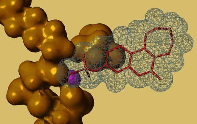 drug molecule. Illustration: Beth University in the UK