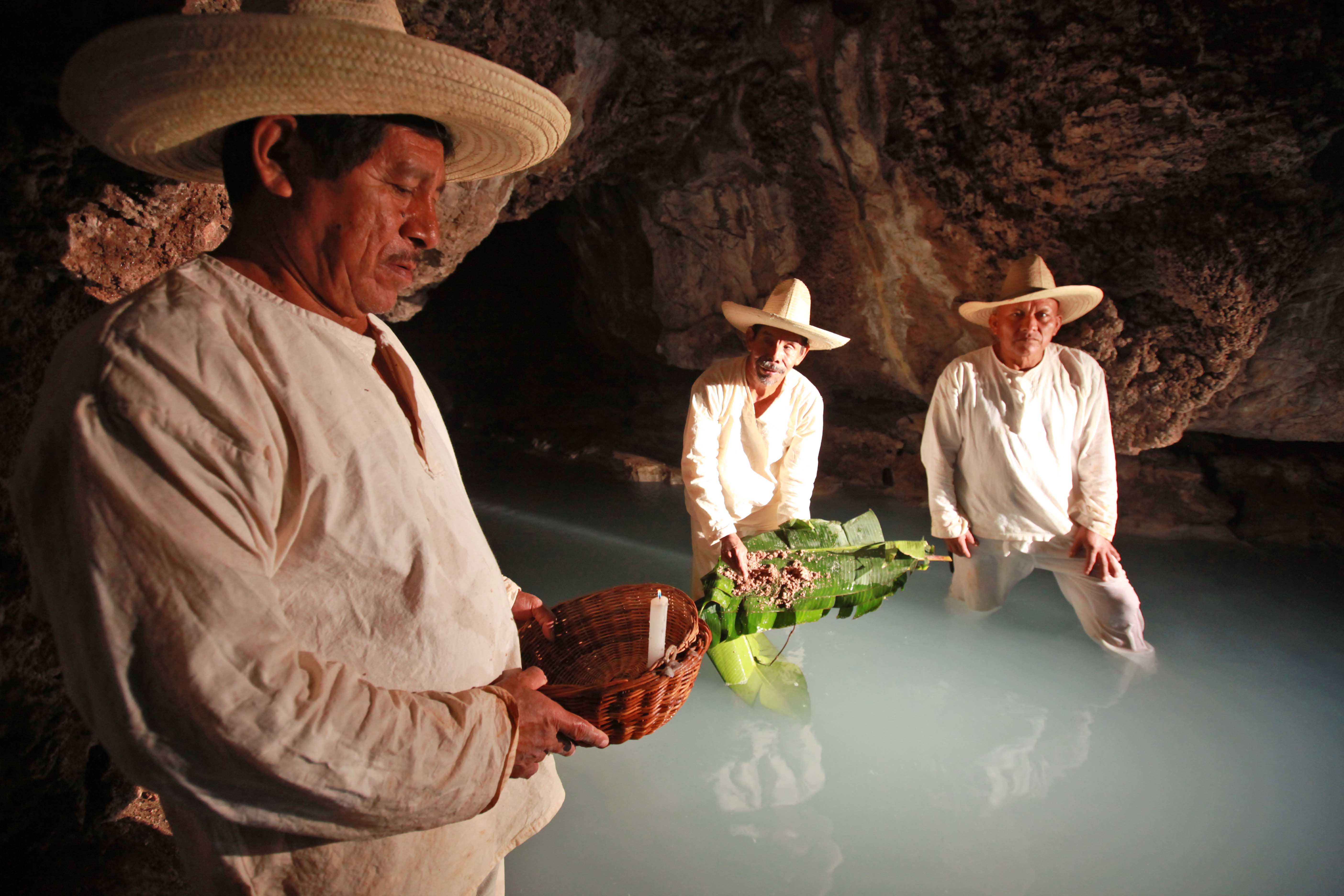 Cave ceremony of the Zukawas. From the Texas A&M University website