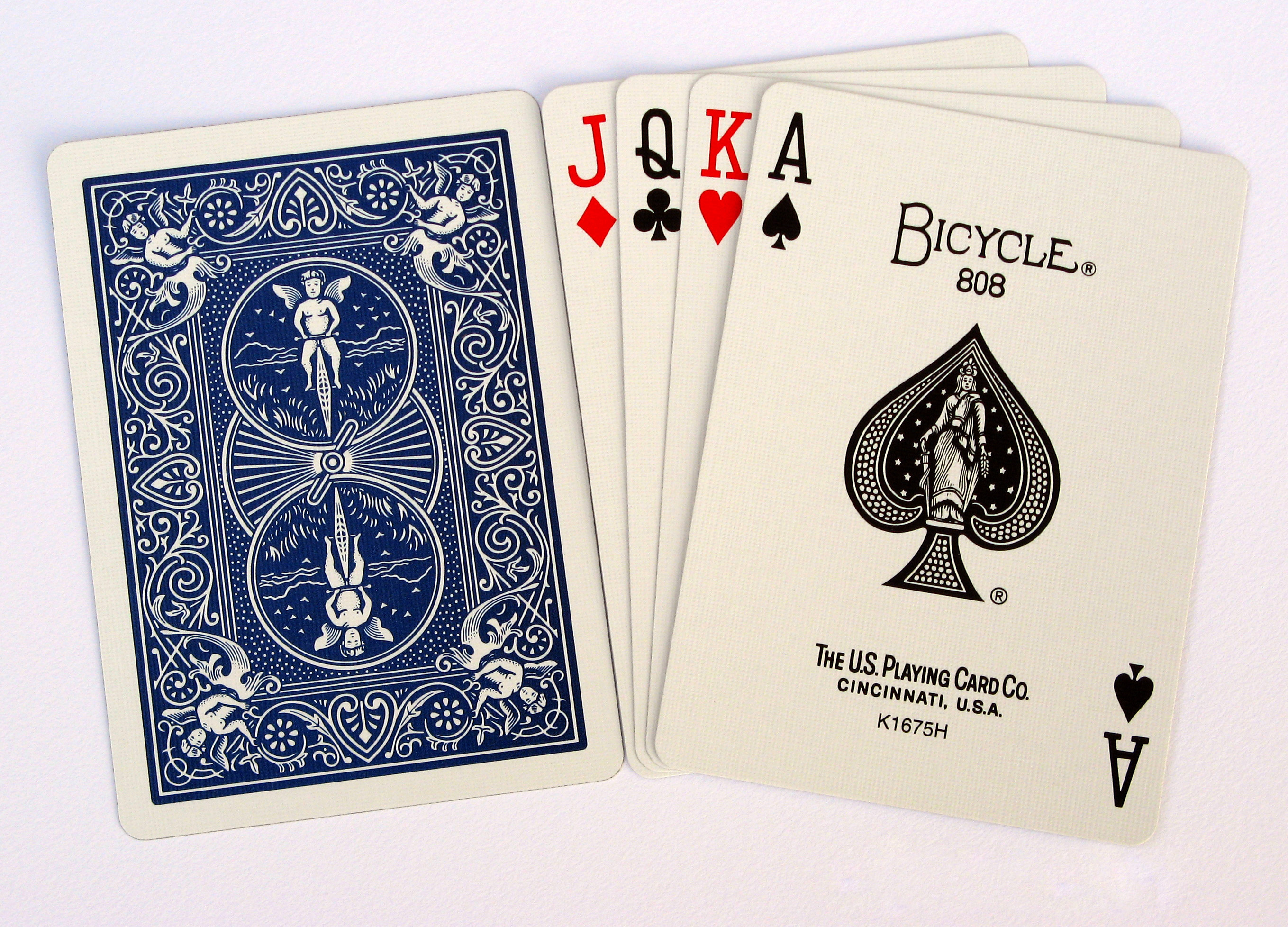 playing cards. From Wikipedia