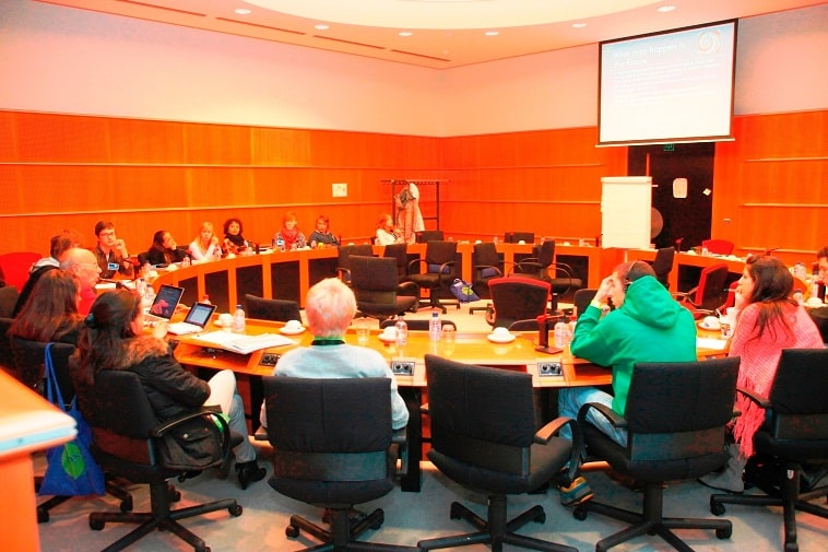 Youth Parliament in Brussels, December 2010