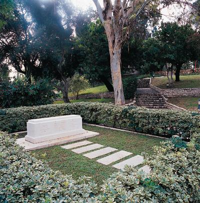 קבר הנשיא ויצמן באחוזת ויצמן