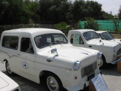מכונית סוסיתא 1966 מתוצרת ישראל ששימשה את הדואר. צילום: מתוך ויקיפדיה