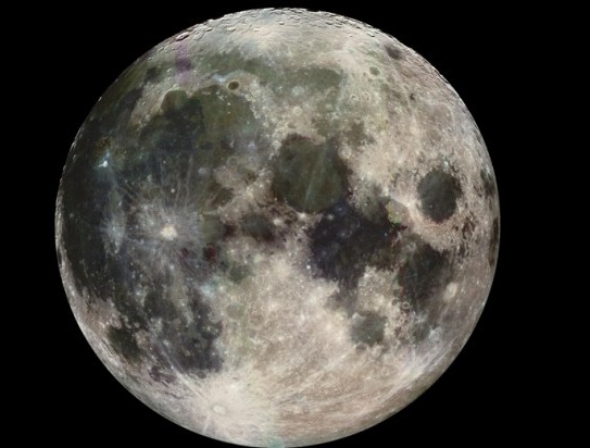 the full moon Photo: NASA/JPL