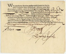איגרת חוב של חברת הודו המזרחית ההולנדית משנת 1623