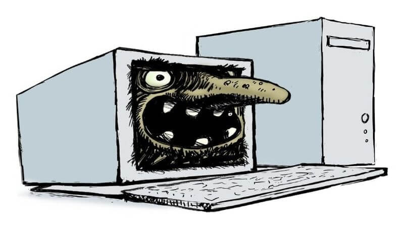 קריקטורה של טרול אינטרנט המבוססת על הטרול הנורדי