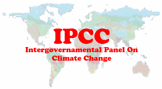 The logo of the Intergovernmental Panel on Climate Change - IPCC