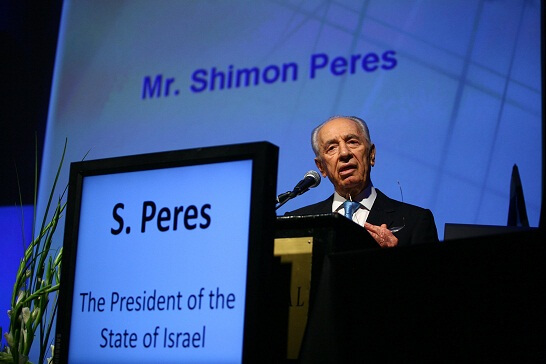 נשיא המדינה שמעון פרס בפתיחת כנס ביומד 2011