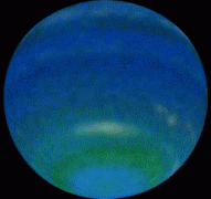 בתמונה זו אנימציה של נפטון על פני שש שנים. צילום: נאס"א/JPL