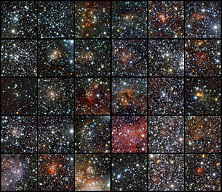 צבירים פתוחים חדשים שהתגלו. צילום: המצפה האירופי הדרומי (ESO)
