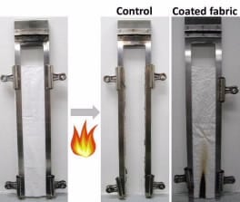 Flame retardant nanometer material. Figure: ACS - American Chemical Society