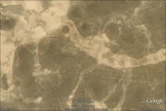"עפיפוני מדבר" מתוך גוגל EARTH