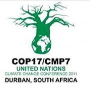 לוגו ועידת האקלים בדרבן, דרום אפריקה