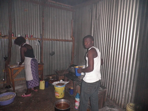 مطعم منزلي في جوبا، عاصمة جنوب السودان. تصوير: د. عساف روزنتال