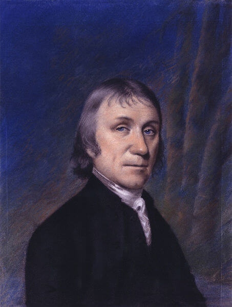 Joseph Priestley, from the Portrait Museum in London. Image whose copyright has expired