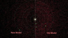 מספר האסטרואידים קרובי ארץ הבינוניים נמוך יותר מאשר סברו עד כה. כך עולה מנתוני סריקת השמים NEOWISE. איור: נאס"א