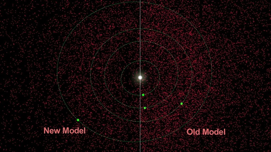 The number of medium-sized near-Earth asteroids is lower than previously thought. This is according to the NEOWISE sky scan data. Image: NASA