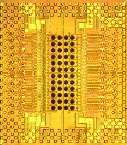 Holey Optochip. Illustration: IBM