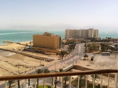 מלונות ים המלח, בוקר ה-16 במארס 2012. צילום אבי בליזובסקי (ממרפסת חדר במלון מרידיאן)