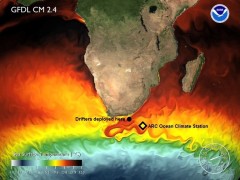 הדמית הזרמים באוקיאנוסים על ידי NOAA. איור באדיבות SGI