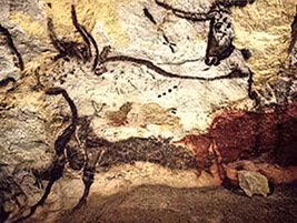 שור הבר - ציור במערת לסקו, צרפת. מתוך ויקיפדיה