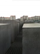 האנדרטה לזכר השואה בברלין, מארס 2012. צילום: אבי בליזובסקי
