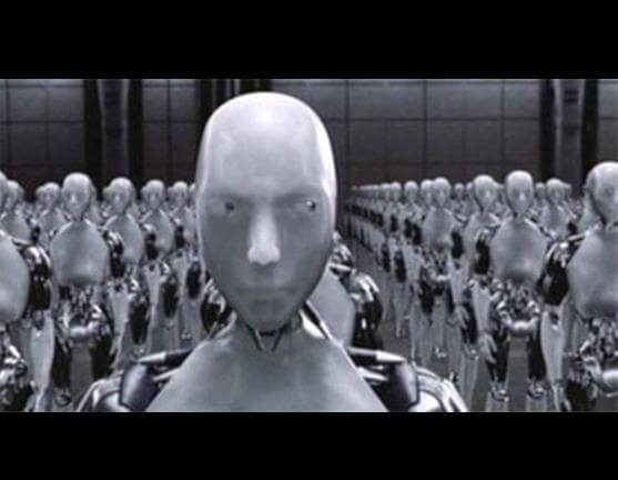 العقل البشري ليس في الأساس سوى آلة. لا يوجد فيه شيء لا يمكن تكراره من حيث المبدأ. من فيلم أنا روبوت