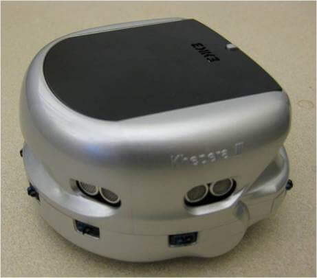 الصورة 1: روبوت ذو محرك تفاضلي تم تطويره في معهد جورجيا للتكنولوجيا. مصدر الصورة: ويكيبيديا.