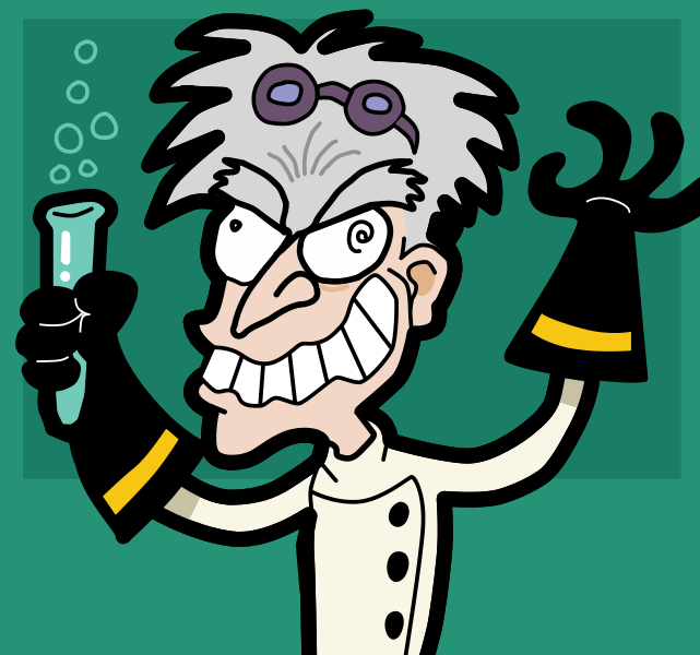 Mad Scientist, from Wikipedia (CC license)