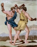 איגרוף ברומא העתיקה. איור