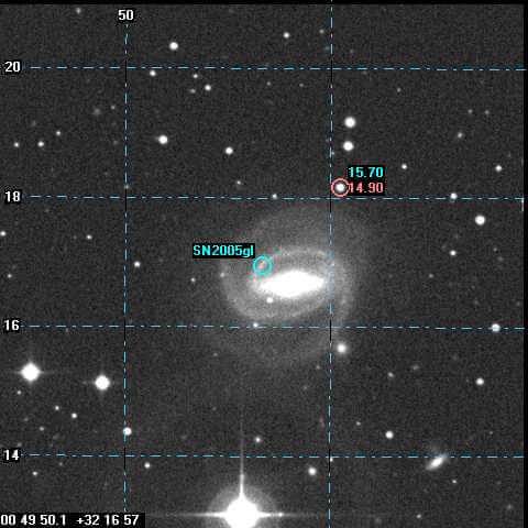 הסופרנובה SN 2005gl