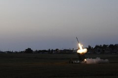משגר כיפת ברזל בפעולה. צילום: מגזין הטכניון