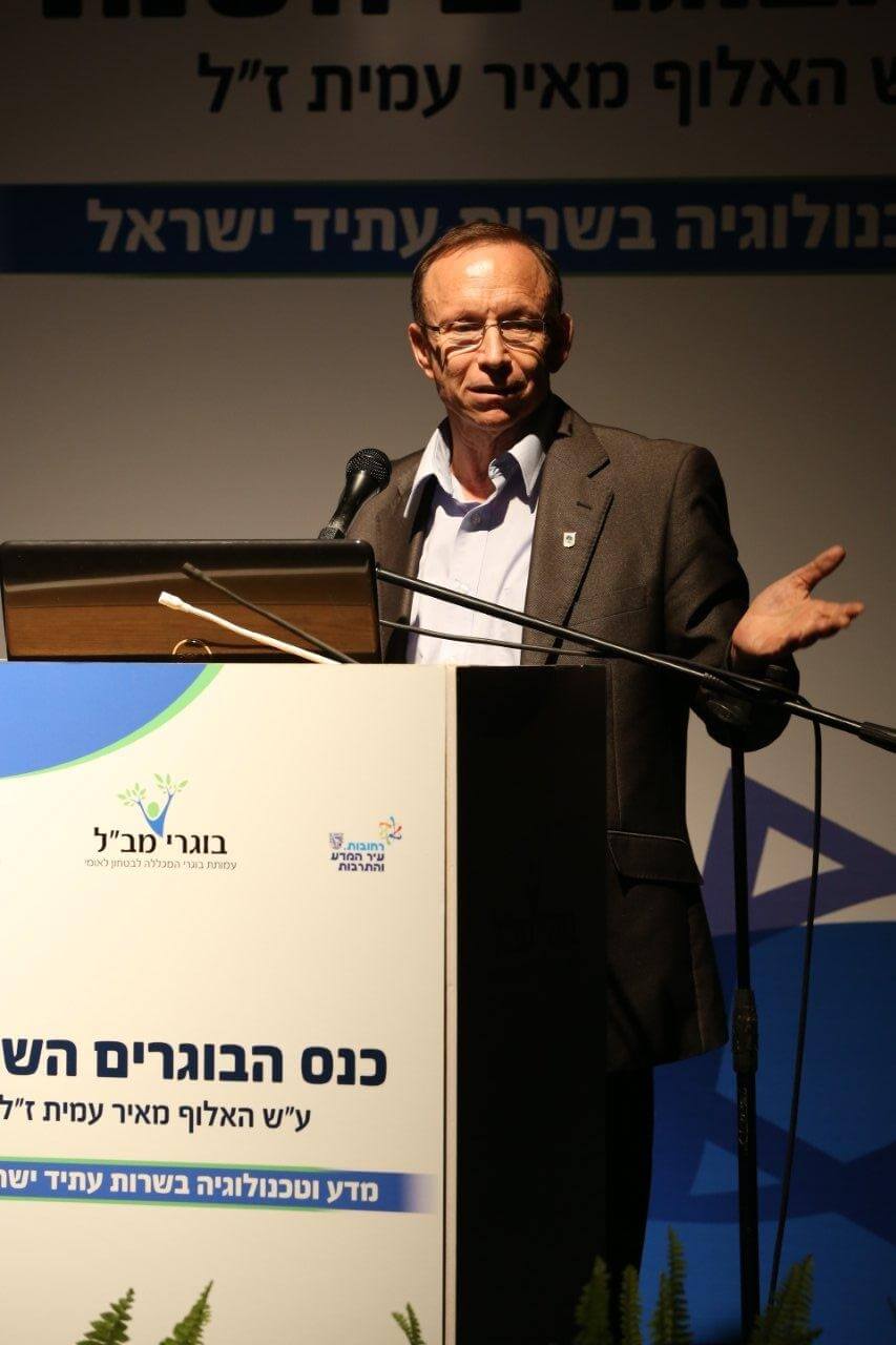 Yair Ramati, Head of the Wall Directorate at the Ministry of Defense at the annual conference of the graduates of the National Security College